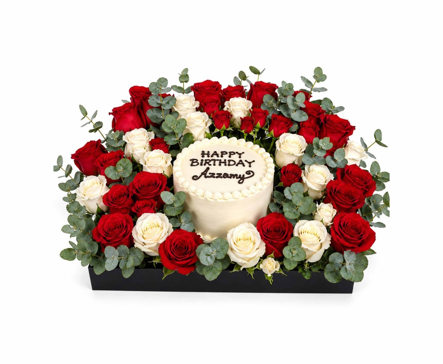 Hope Cake & Flowers Bouquet