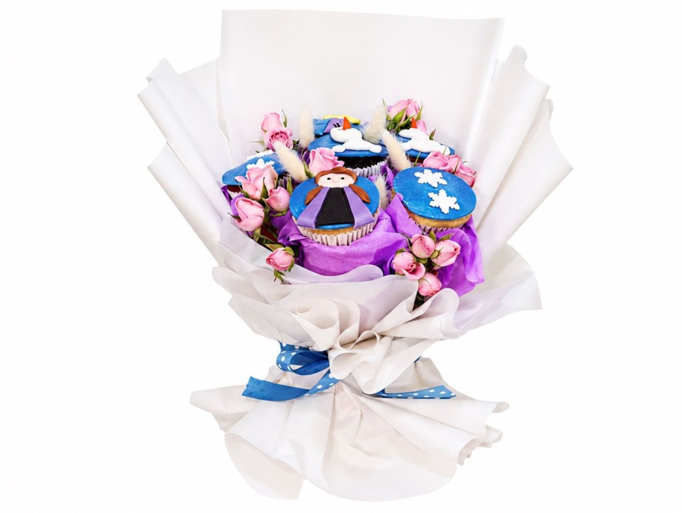 Hope Frozen Cupcakes Bouquet
