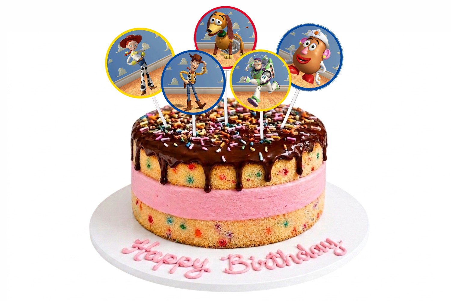 Toy Story Ice Cream Cake