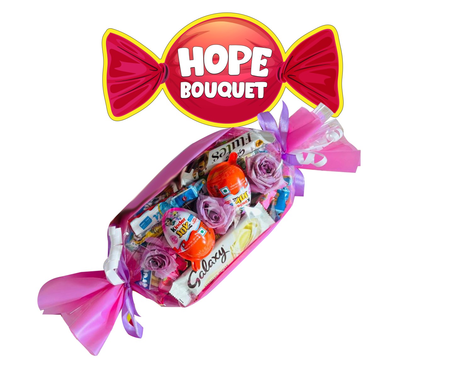 Hope Pink Candy Bouquet