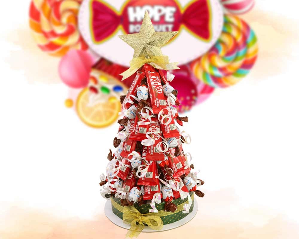 Hope Chrsitmas Tree Arrangement