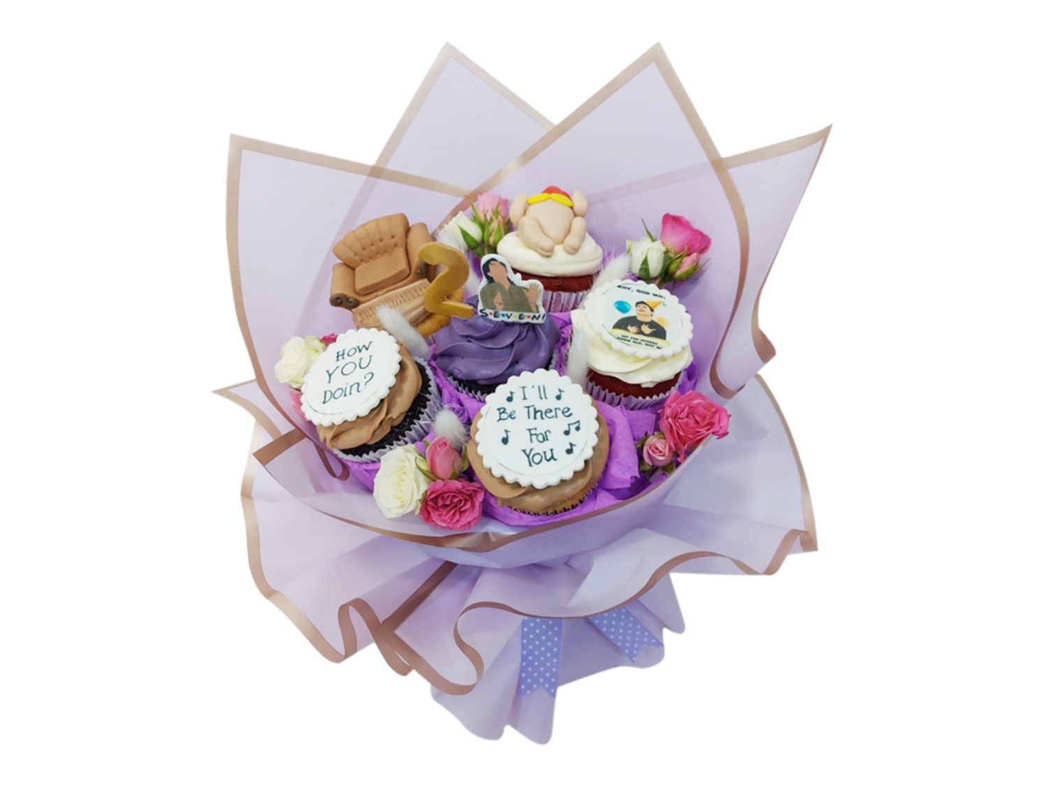 Hope Friends Cupcake Bouquet