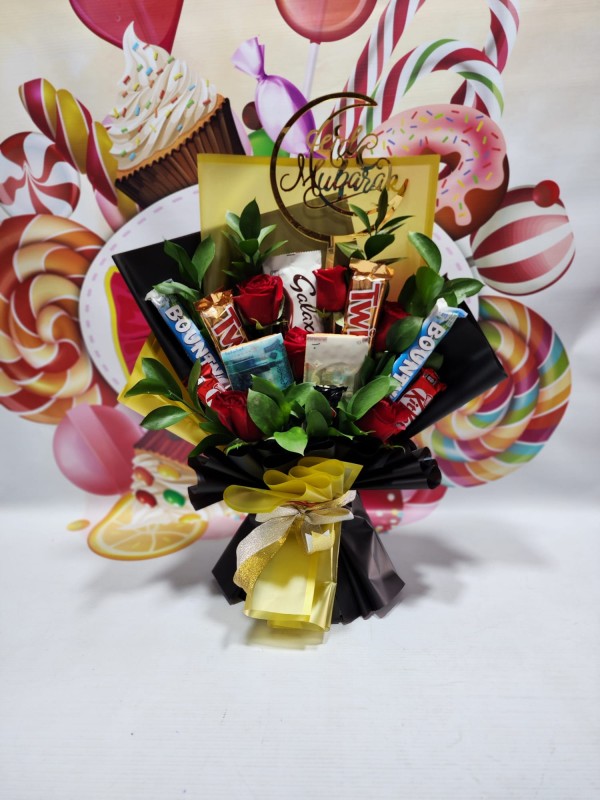 Hope Money Cookies and Chocolate Bouquet