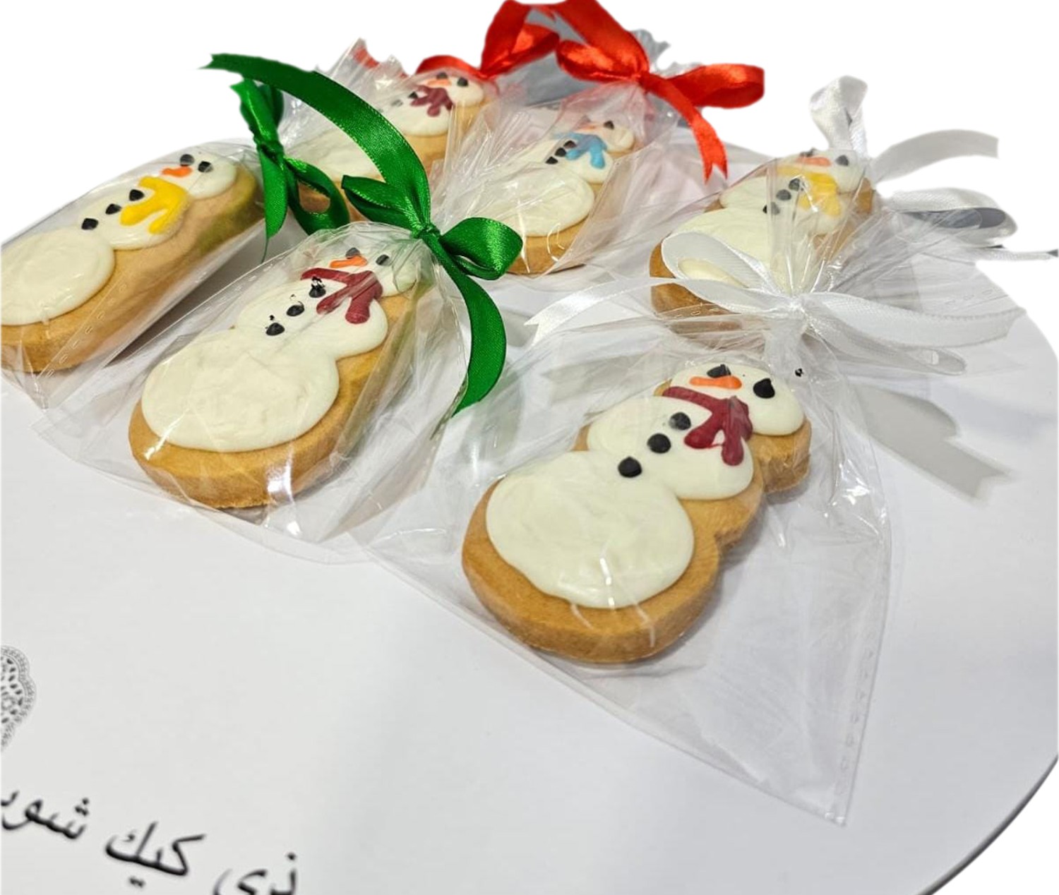 Snow Man Cookies
