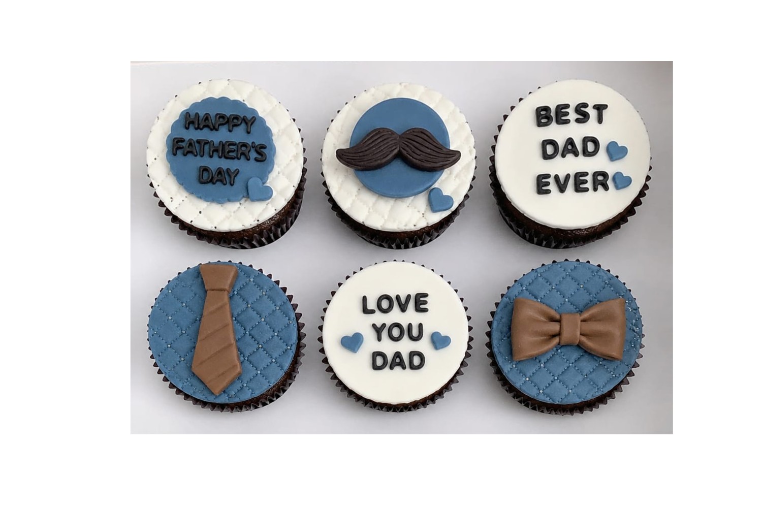 Best Dad Cupcakes