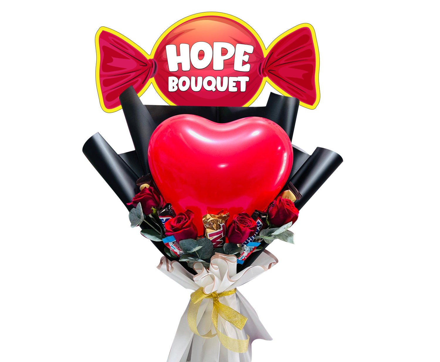 Hope Let's Celebrate Kuwait Bouquet