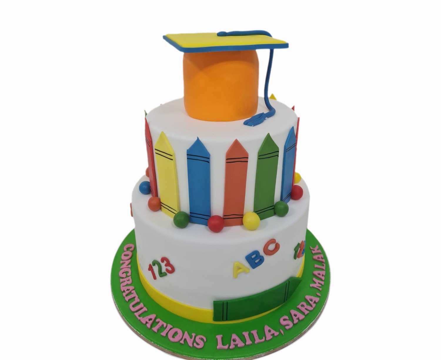 Kindergarten Graduation Cake