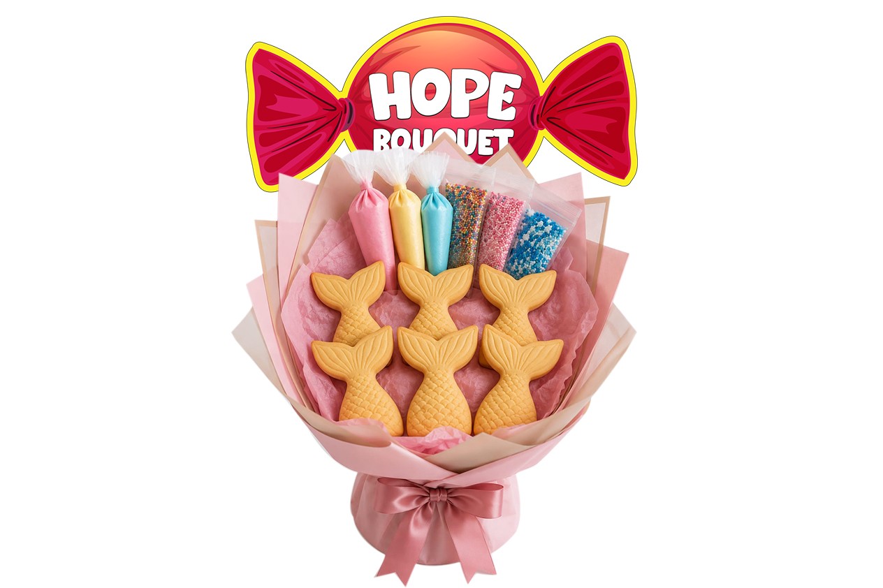 Hope DIY Mermaid Bouquet