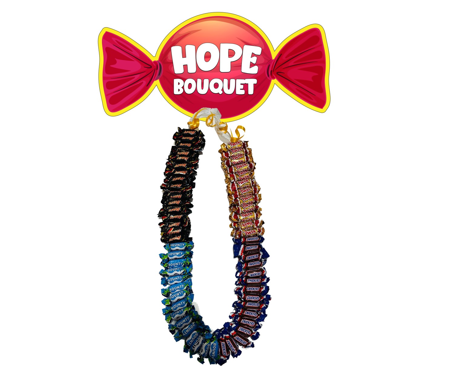 Hope Chocolate Necklace
