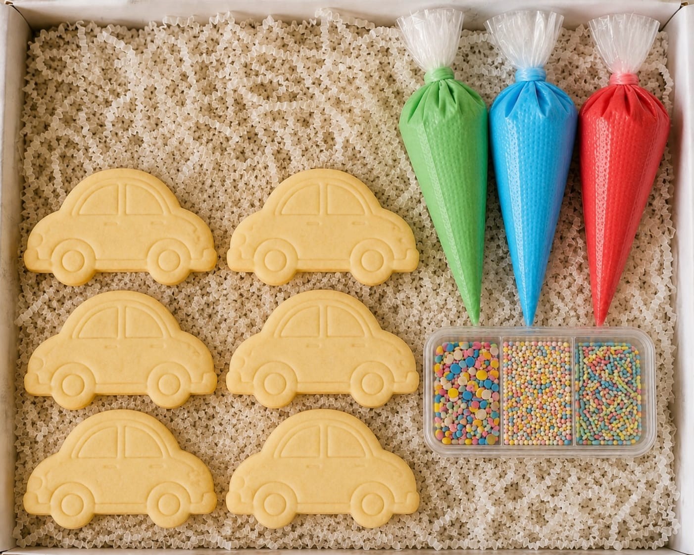 Cars Cookie DIY Kit