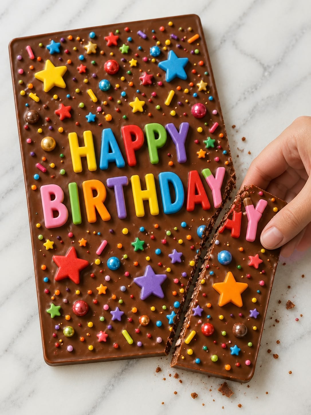 Happy Birthday Chocolate Bar