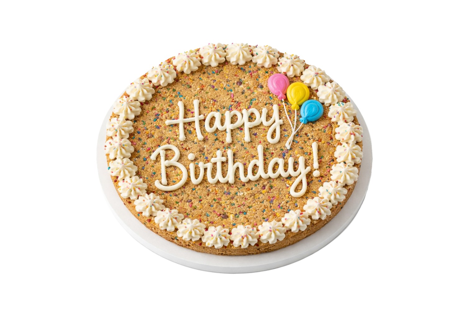 Sprinkles Cookie Cake