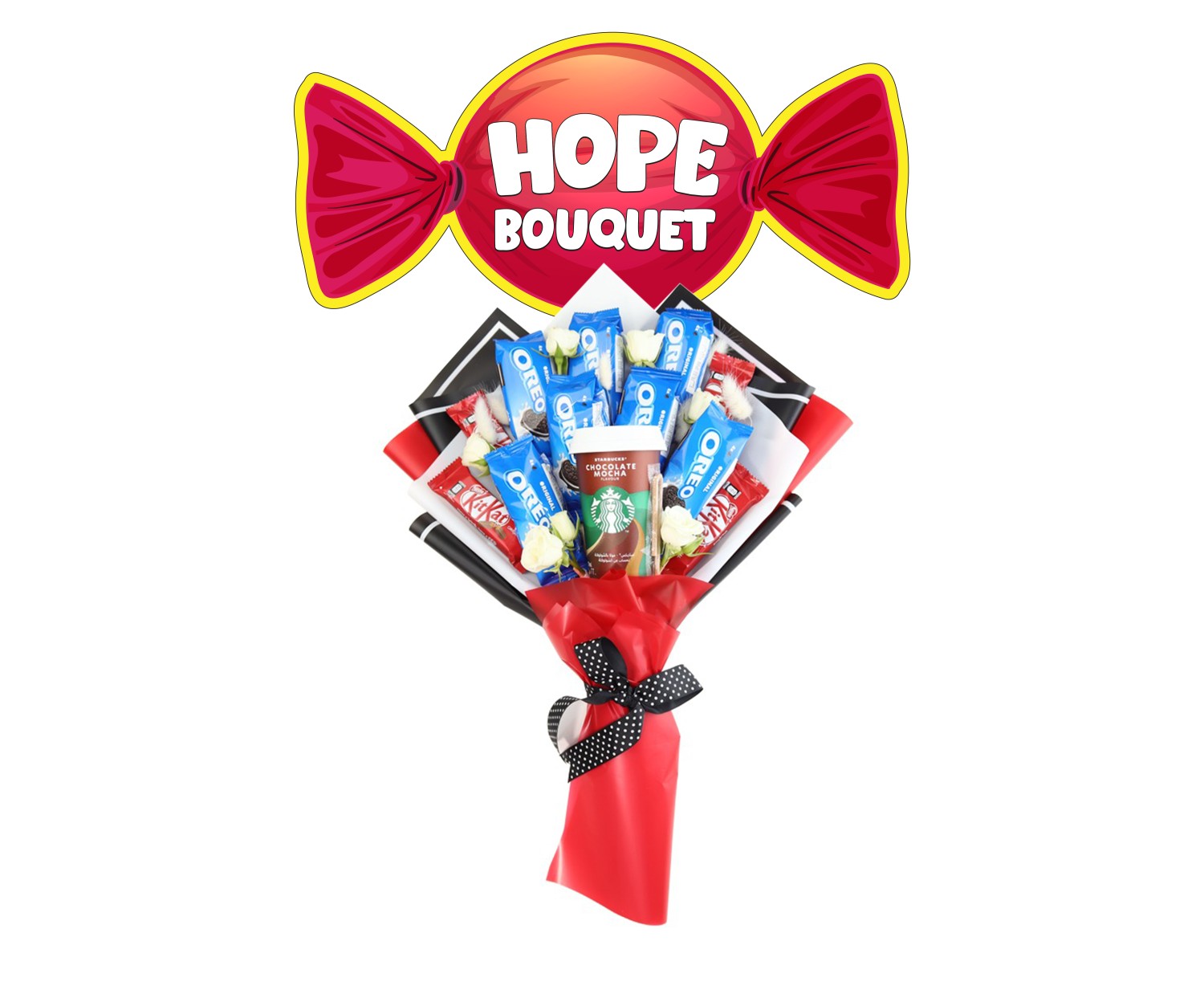 Hope Oreo KitKat Bouquet