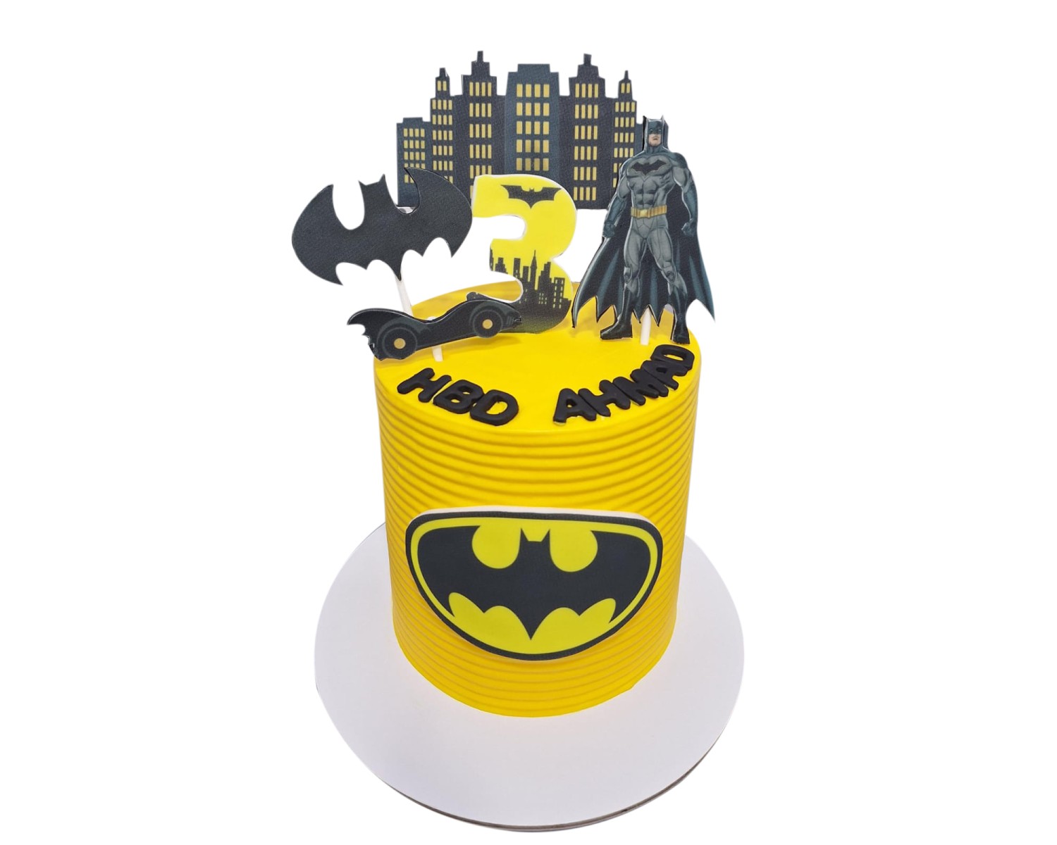 Bat Man Cake