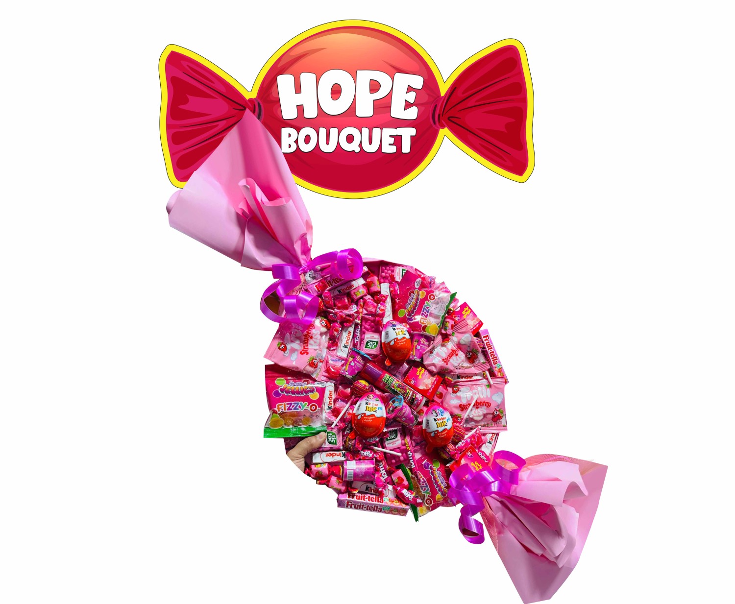 Hope Pink Candy XL Bouquet