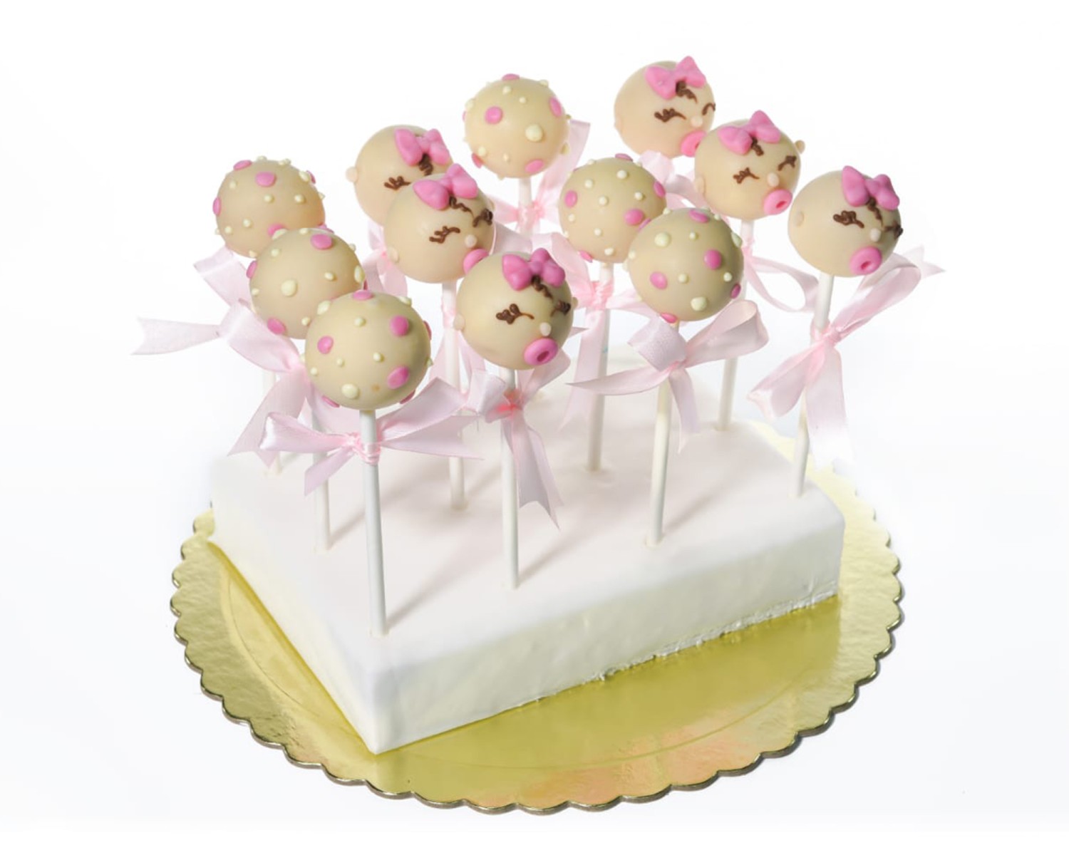 Baby Girl Cake Pops