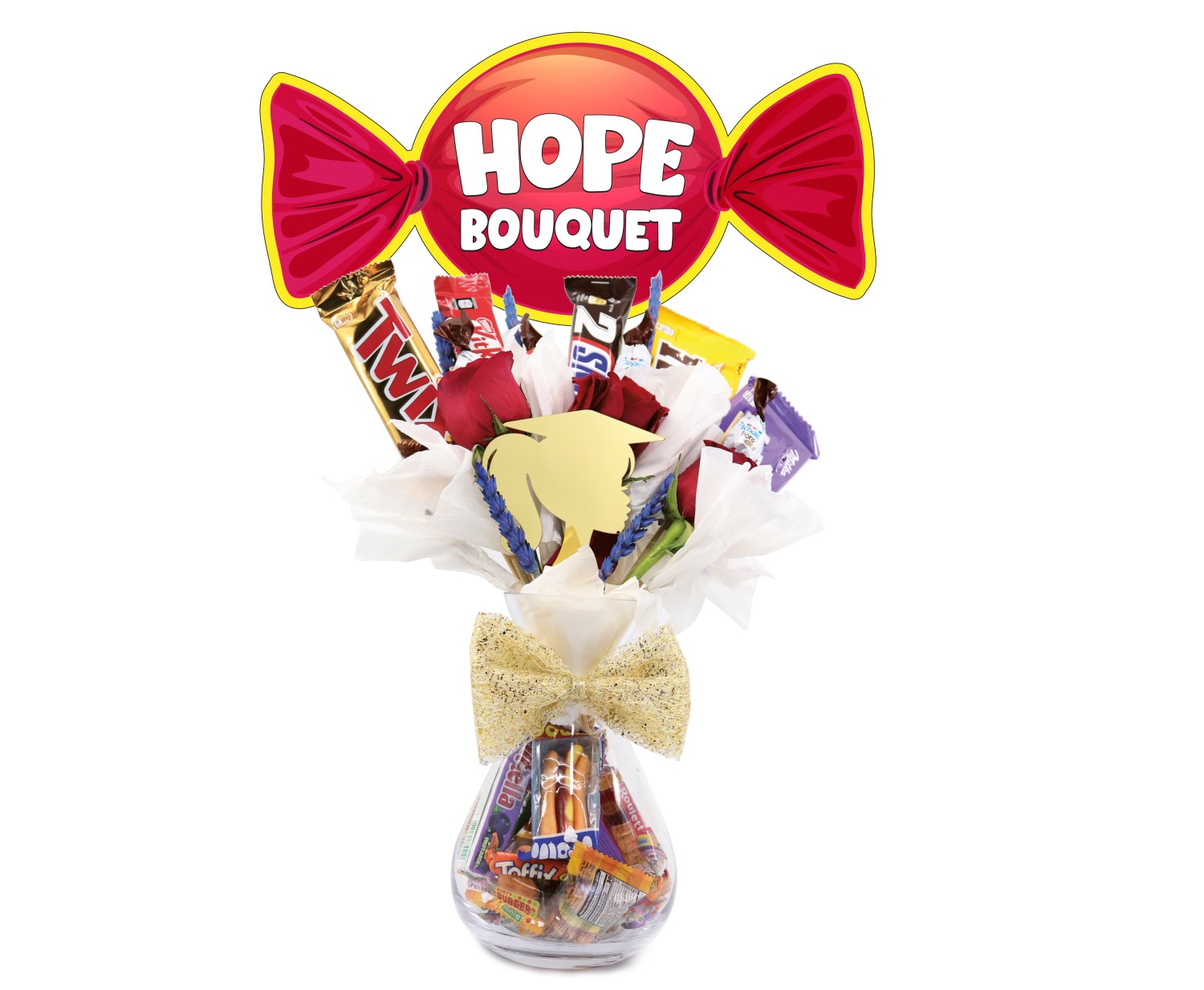 Hope Girls Grad Bouquet
