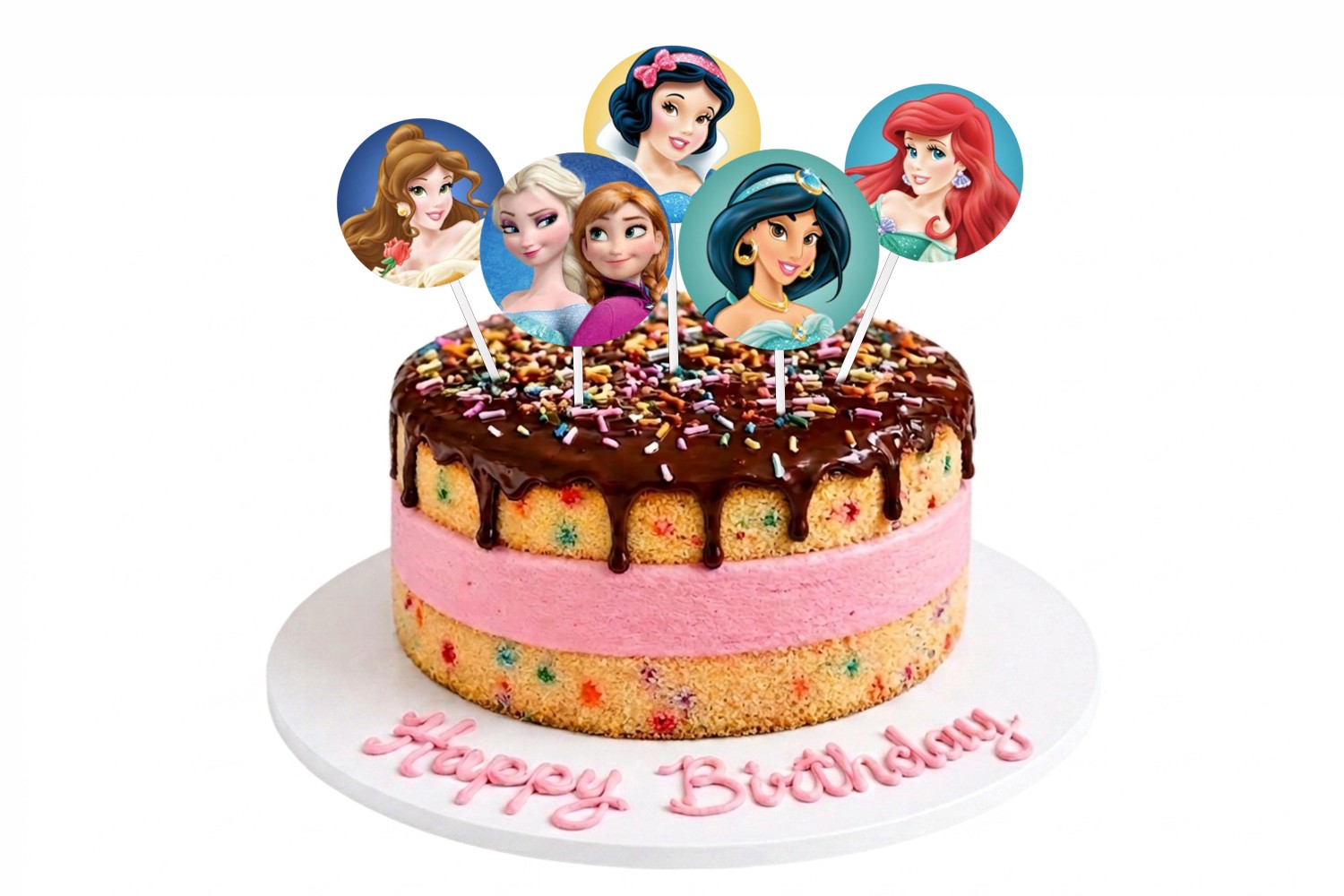 Disney Princess Icecream Cake
