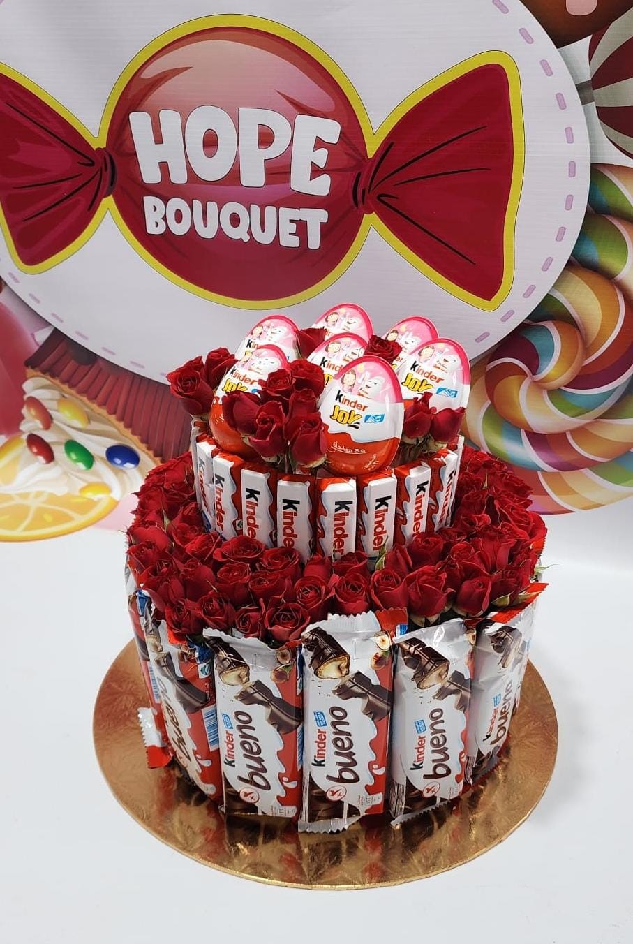 Hope Kinder and Baby Roses Bouquet