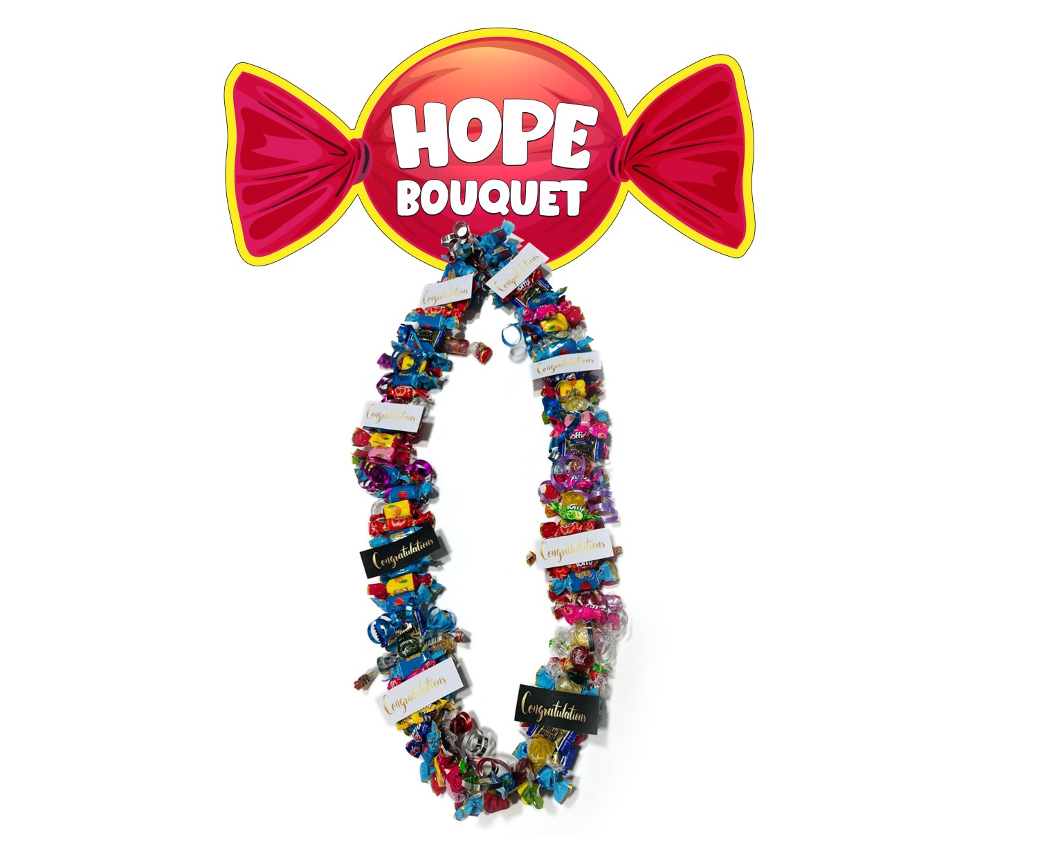 Congratulations Candy Necklace