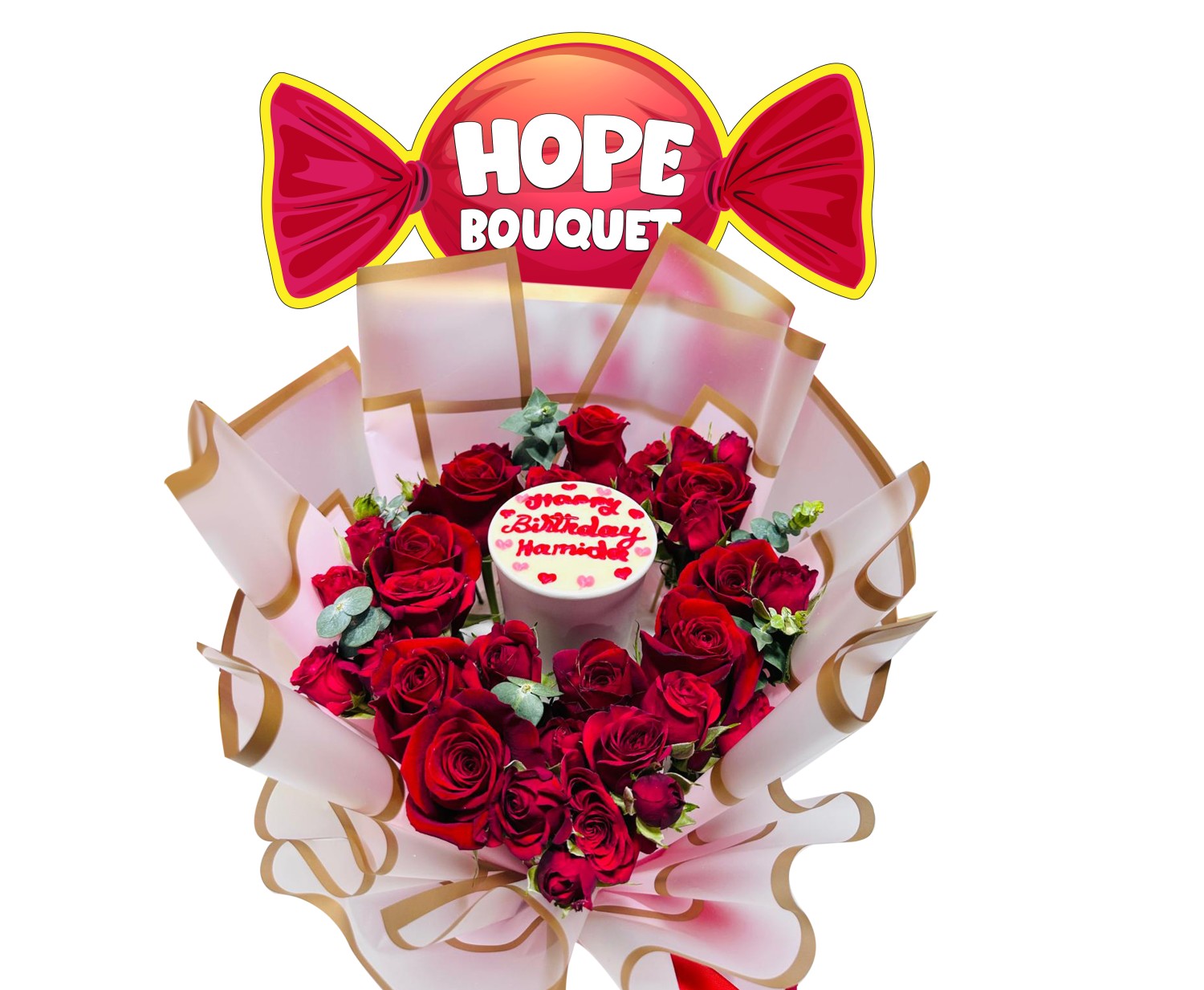 Hope Cake Bouquet