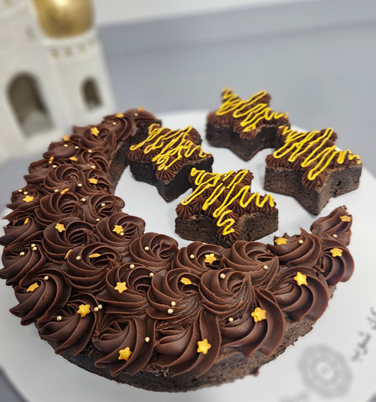 Cresent & Stars Brownies