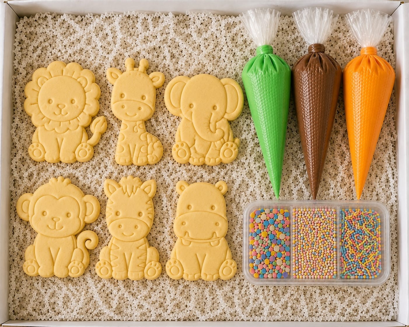 Animals Cookie DIY Kit