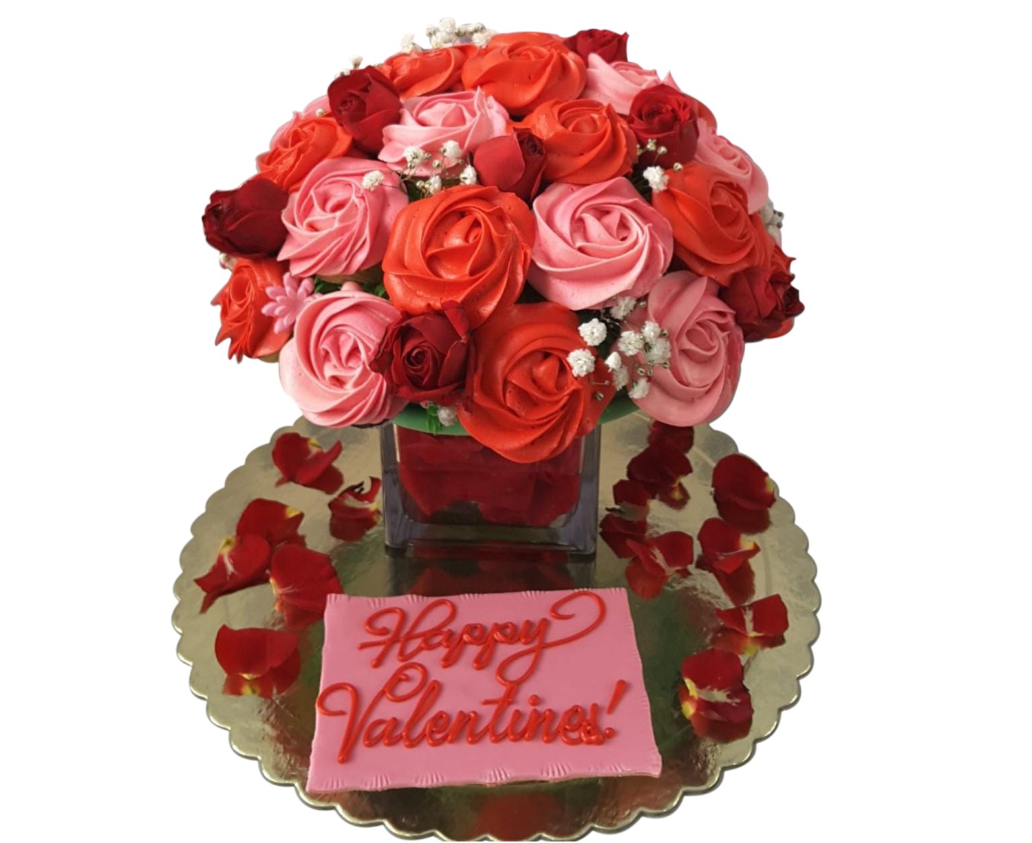 Valentines Cupcake Bouquet