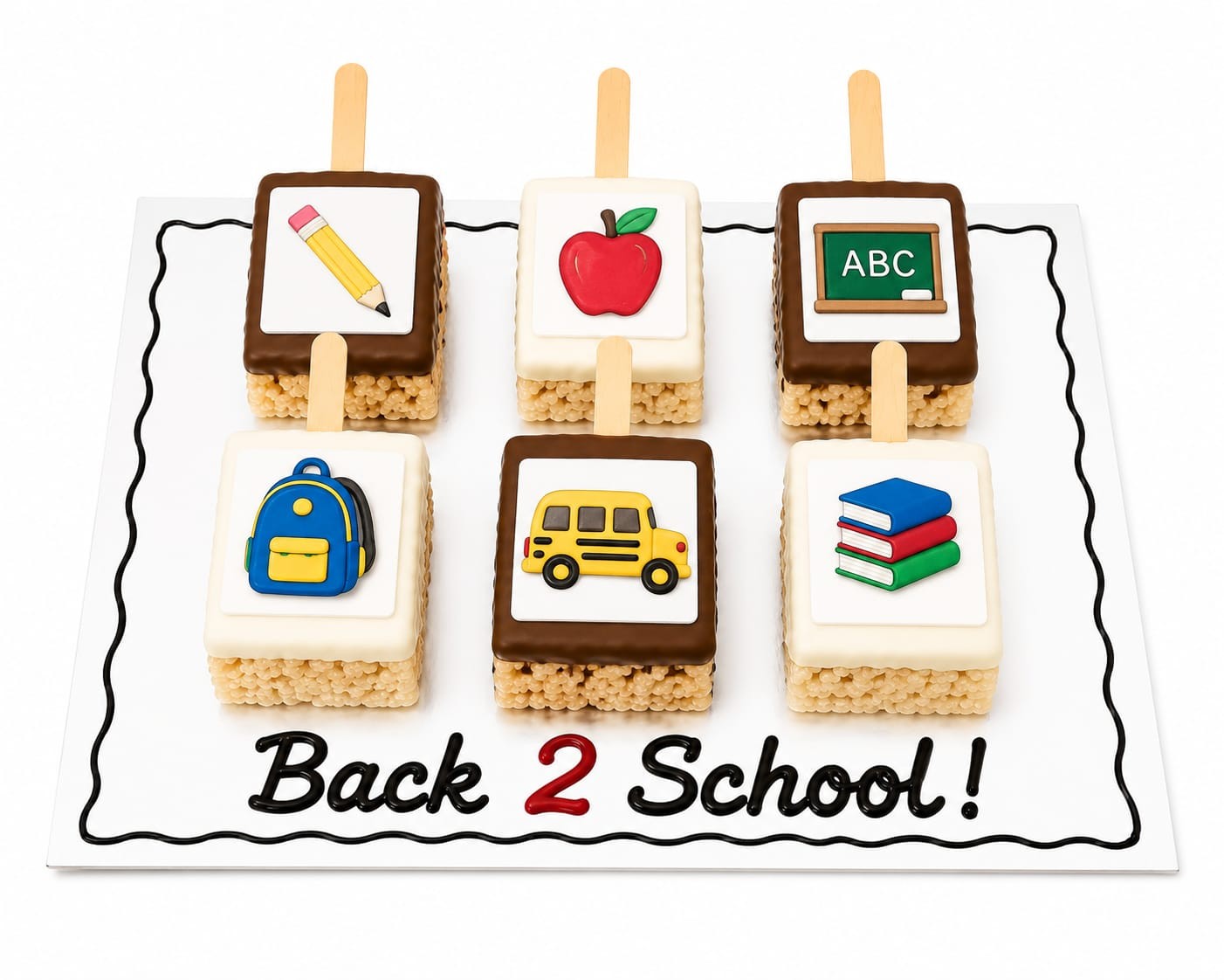 Back 2 School Krispy Treats