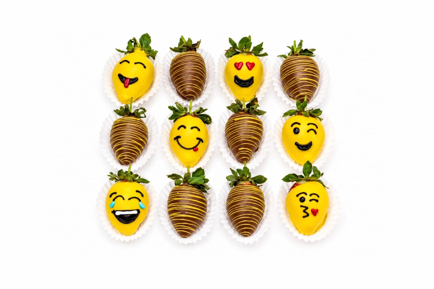 Emoji Strawberries