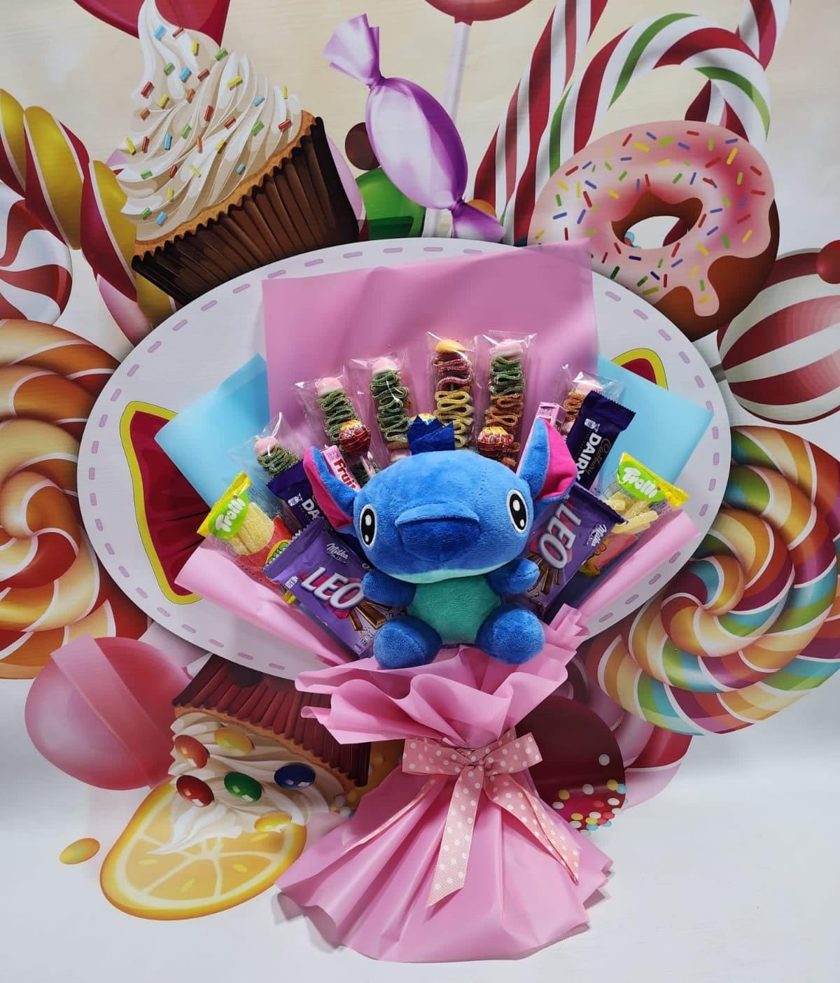 Hope Stitch Candy Chocolate Bouquet