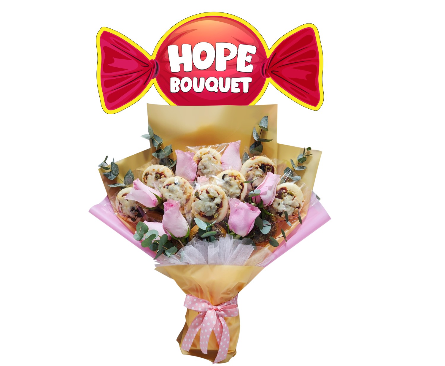 Hope Pizza Bouquet