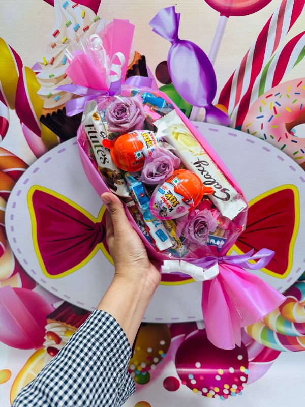 Hope Pink Candy Bouquet