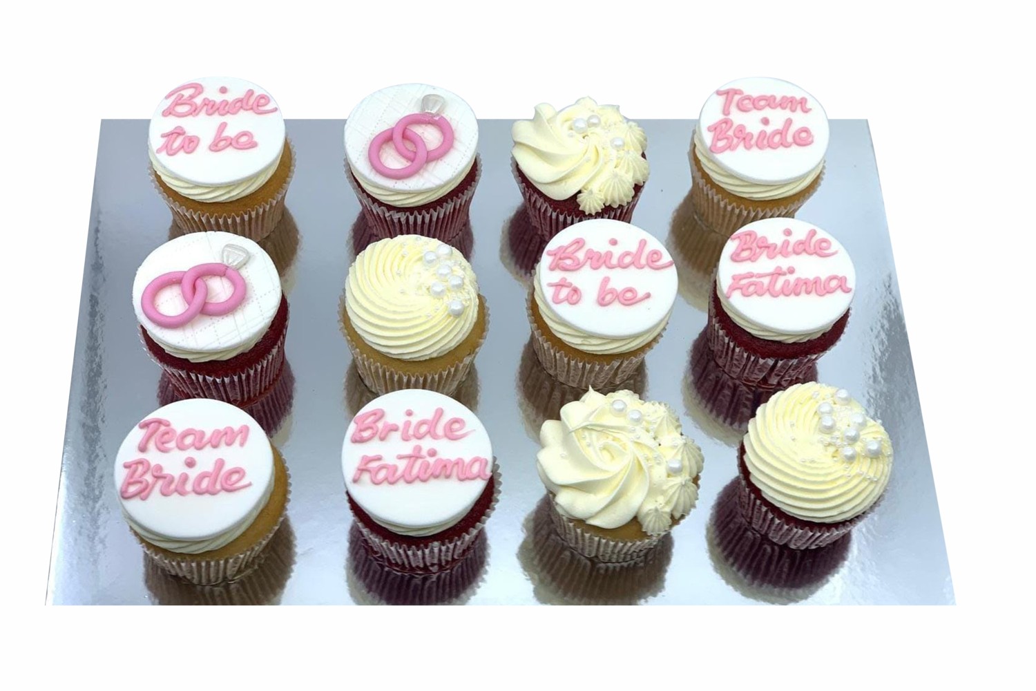 Bride to be cupcakes