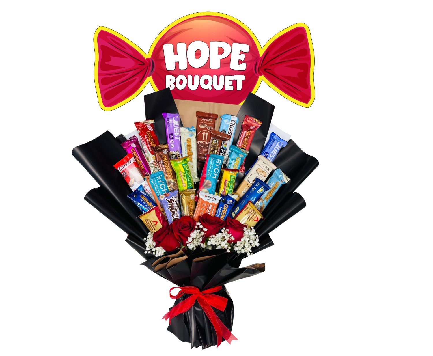 Hope Protein Chocolate Bouquet