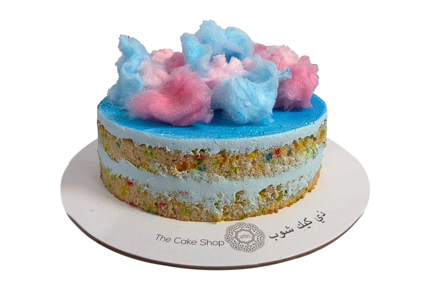 Cotton Candy Cake