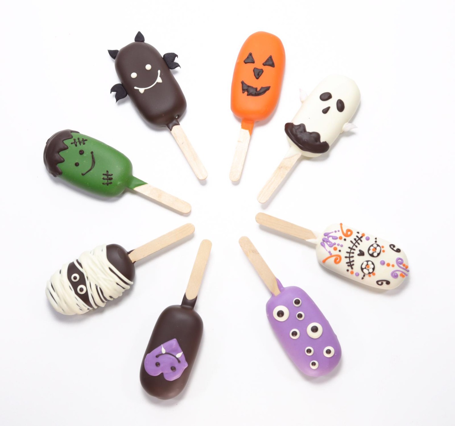 Horror Cake Popsicles