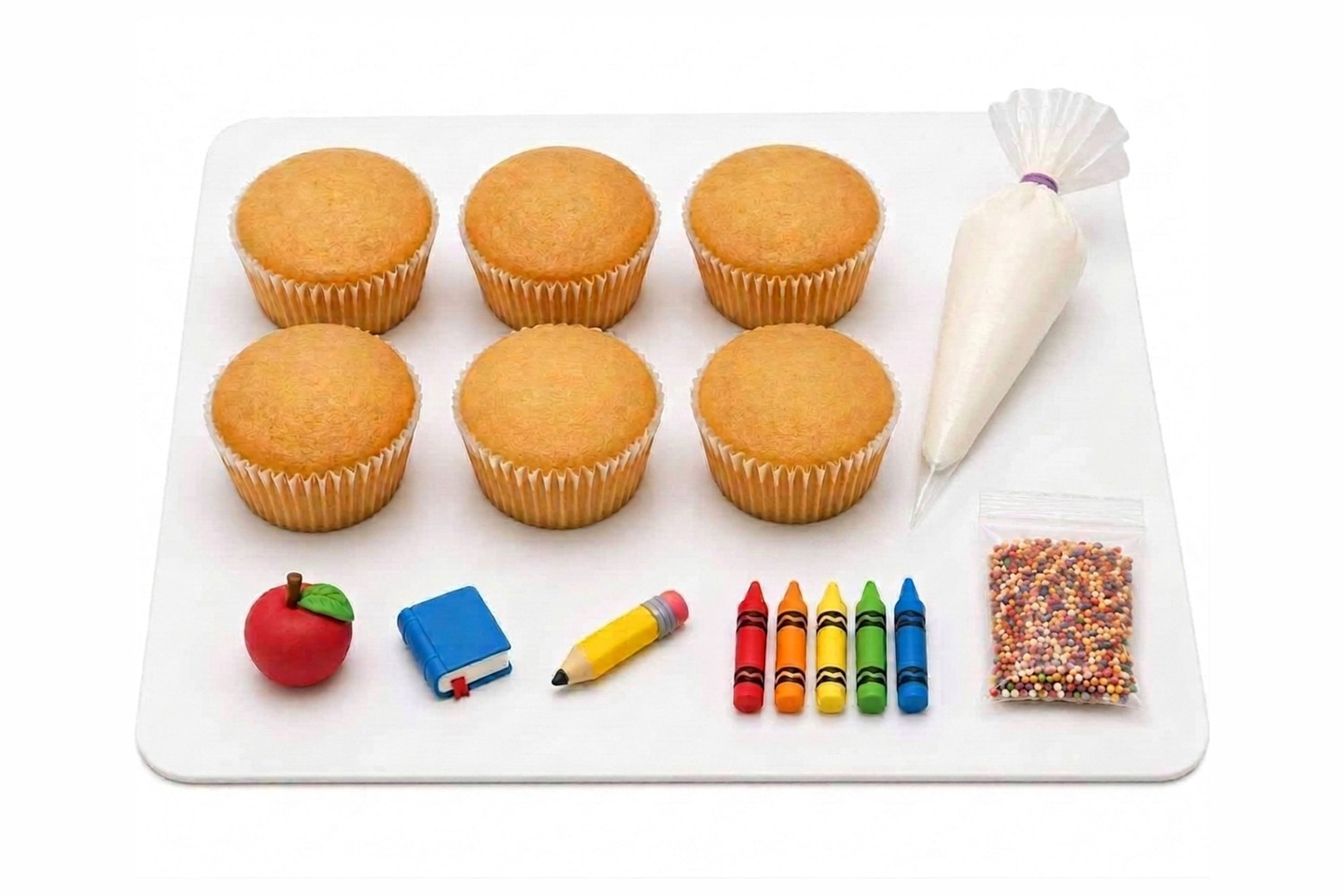 Back 2 School DIY Cupcakes