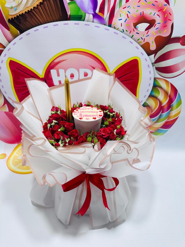 Hope Cake Candle Bouquet
