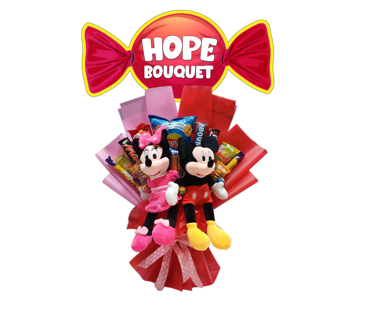 Hope Mickey & Minnie toy Bouquet