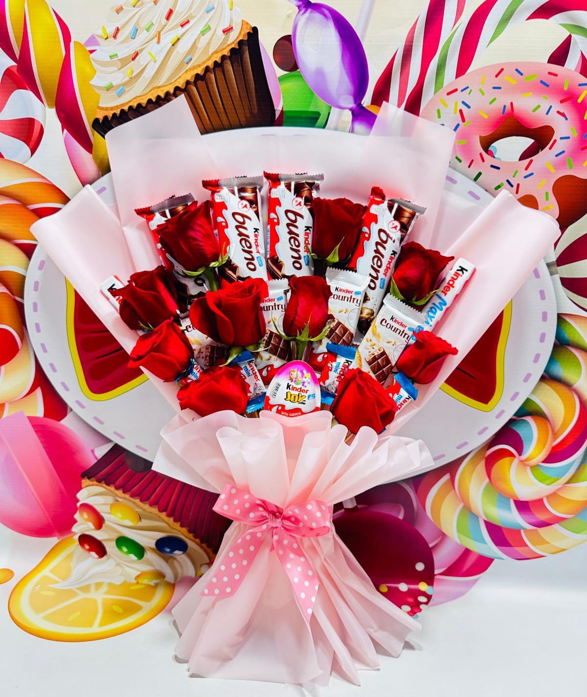 Hope Kinder Red Roses Bouquet