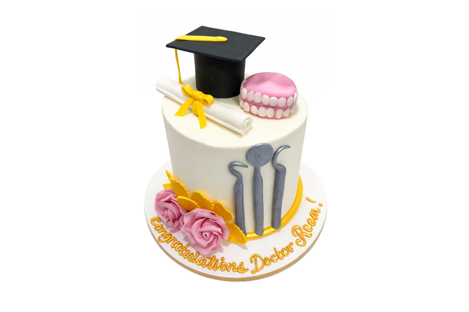 Dentist Graduation Cake