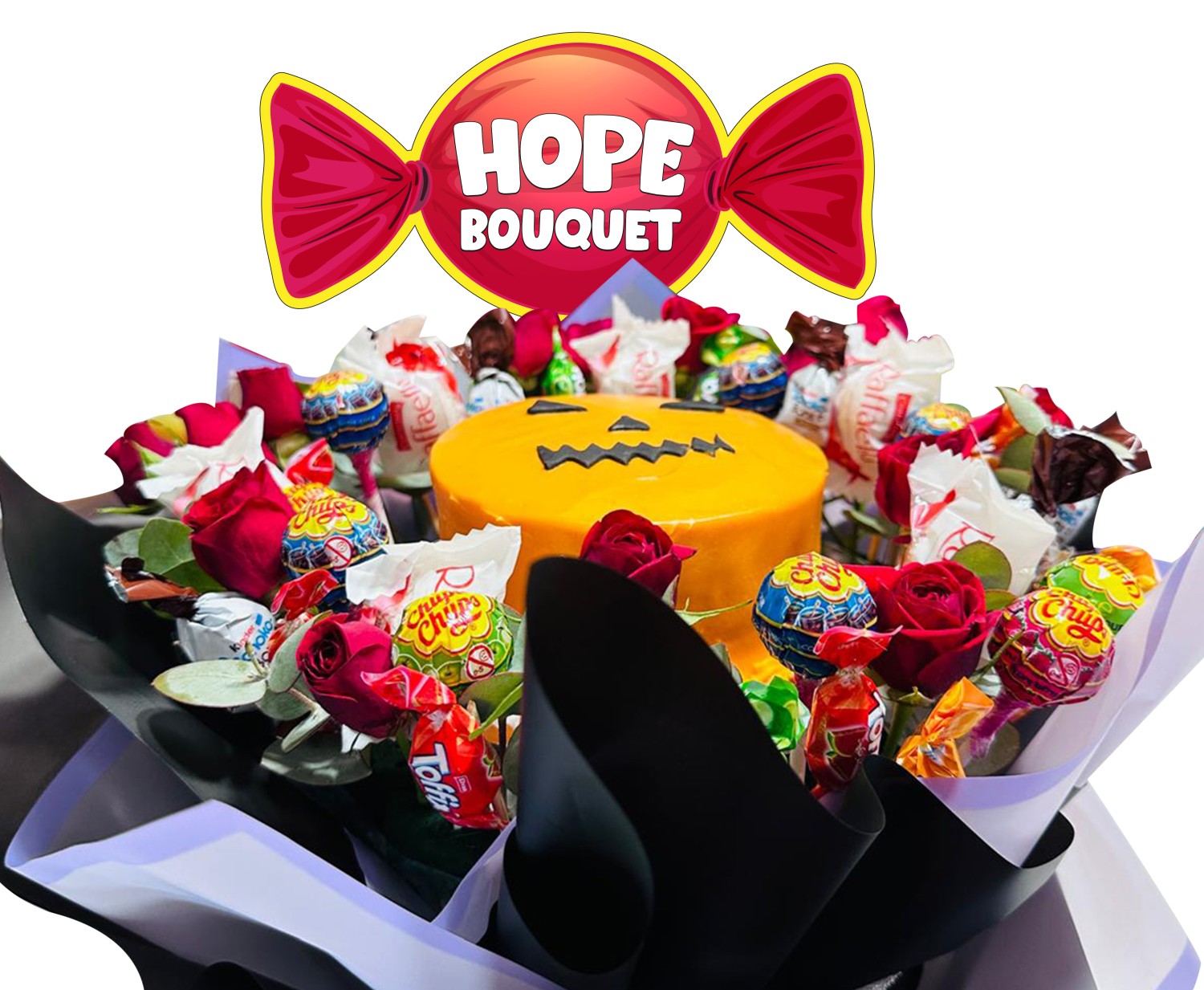 Hope Halloween Cake Bouquet