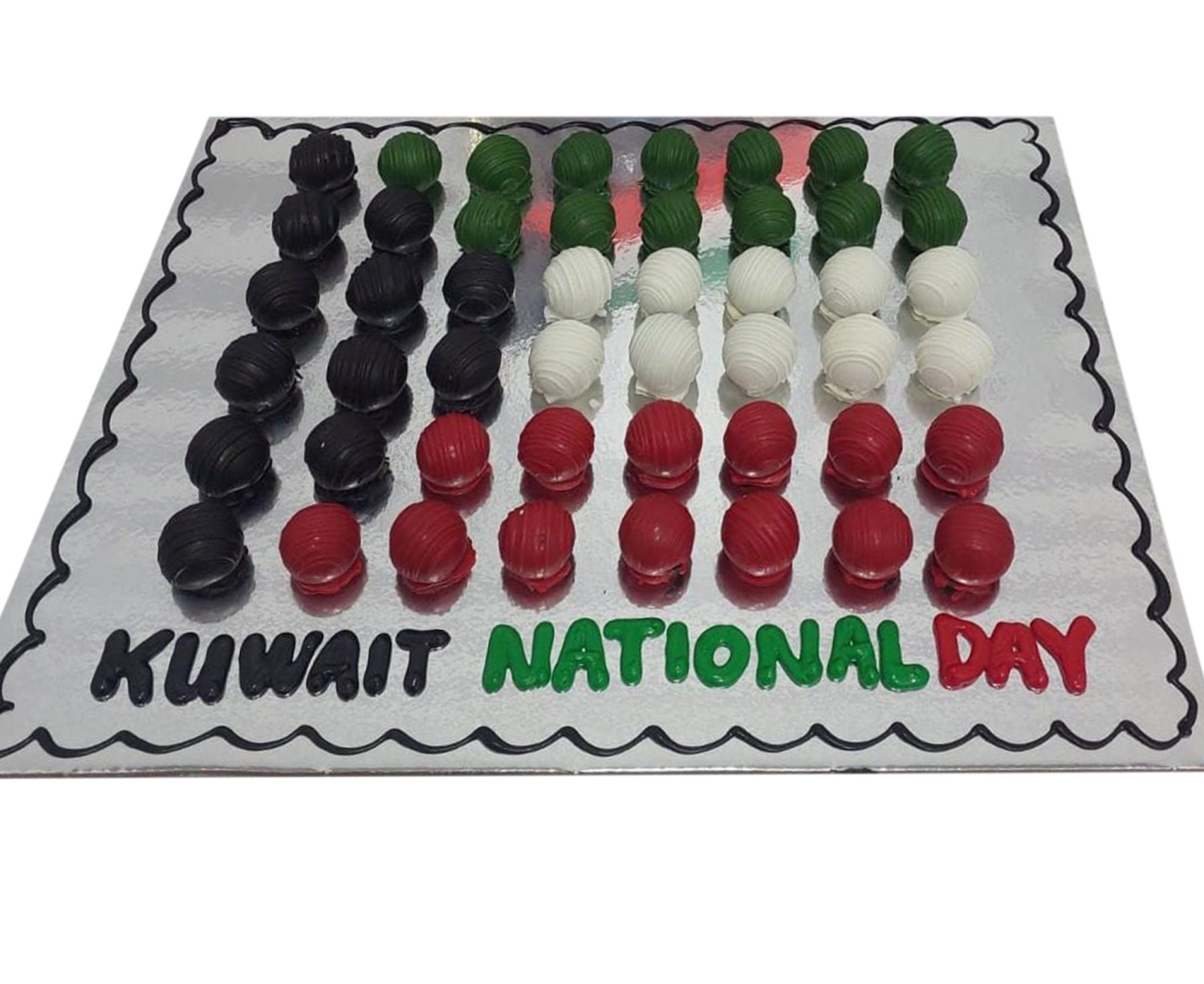 Kuwait Flag Truffles