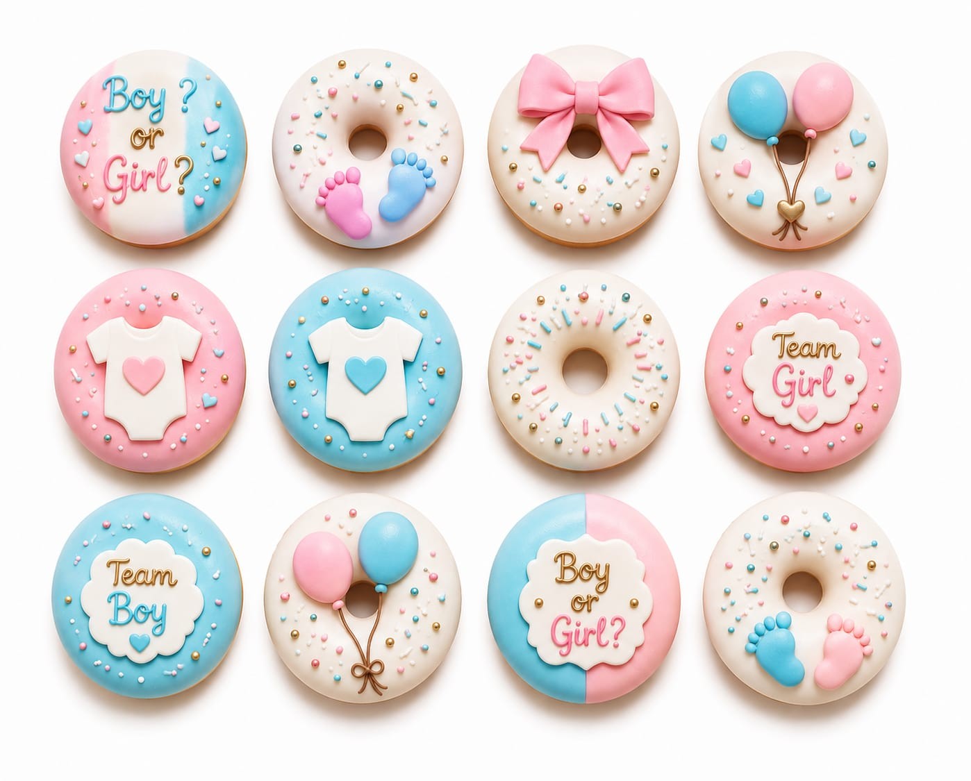 Gender Reveal Donuts