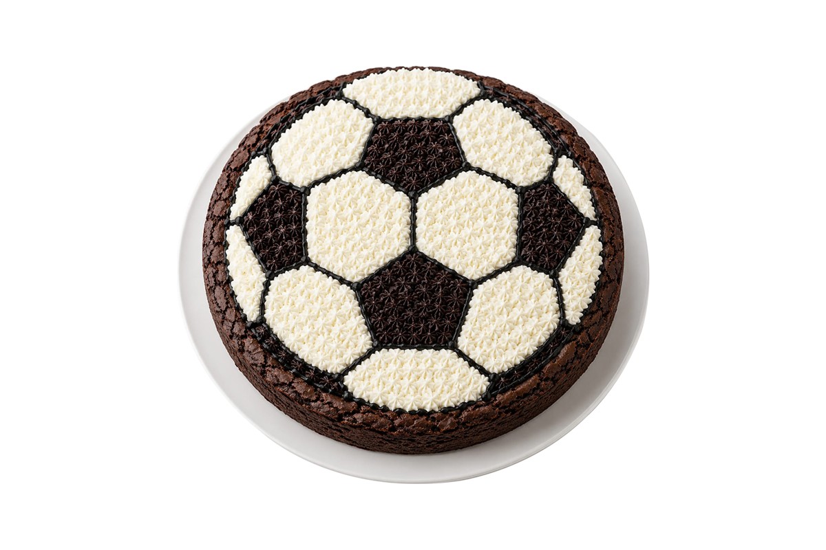 Soccer Brownie Cake