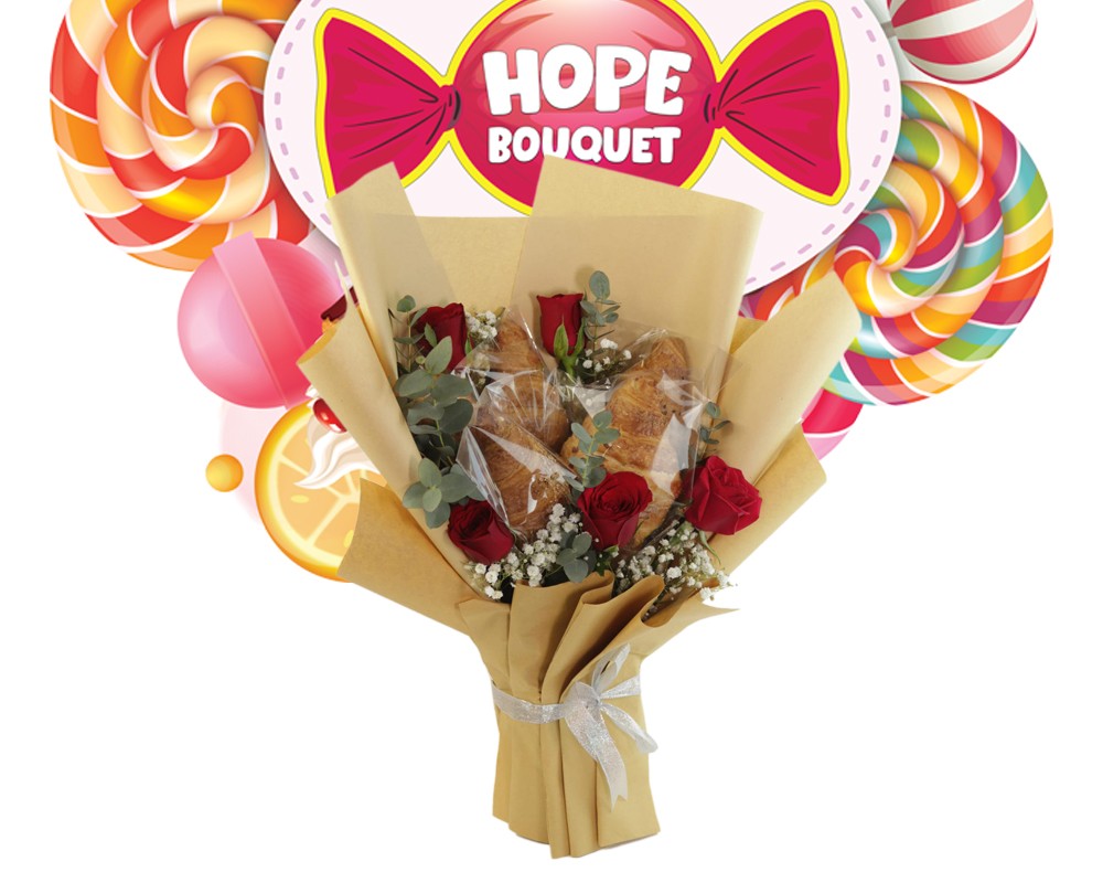 Hope Crosants Bouquet