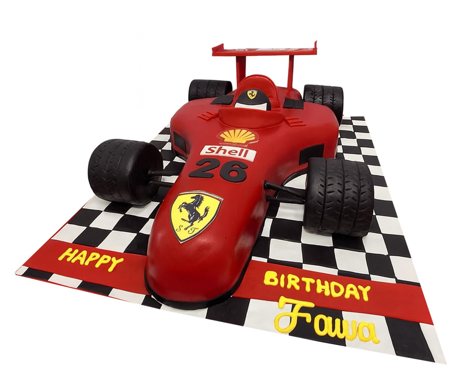 Racing Car Cake