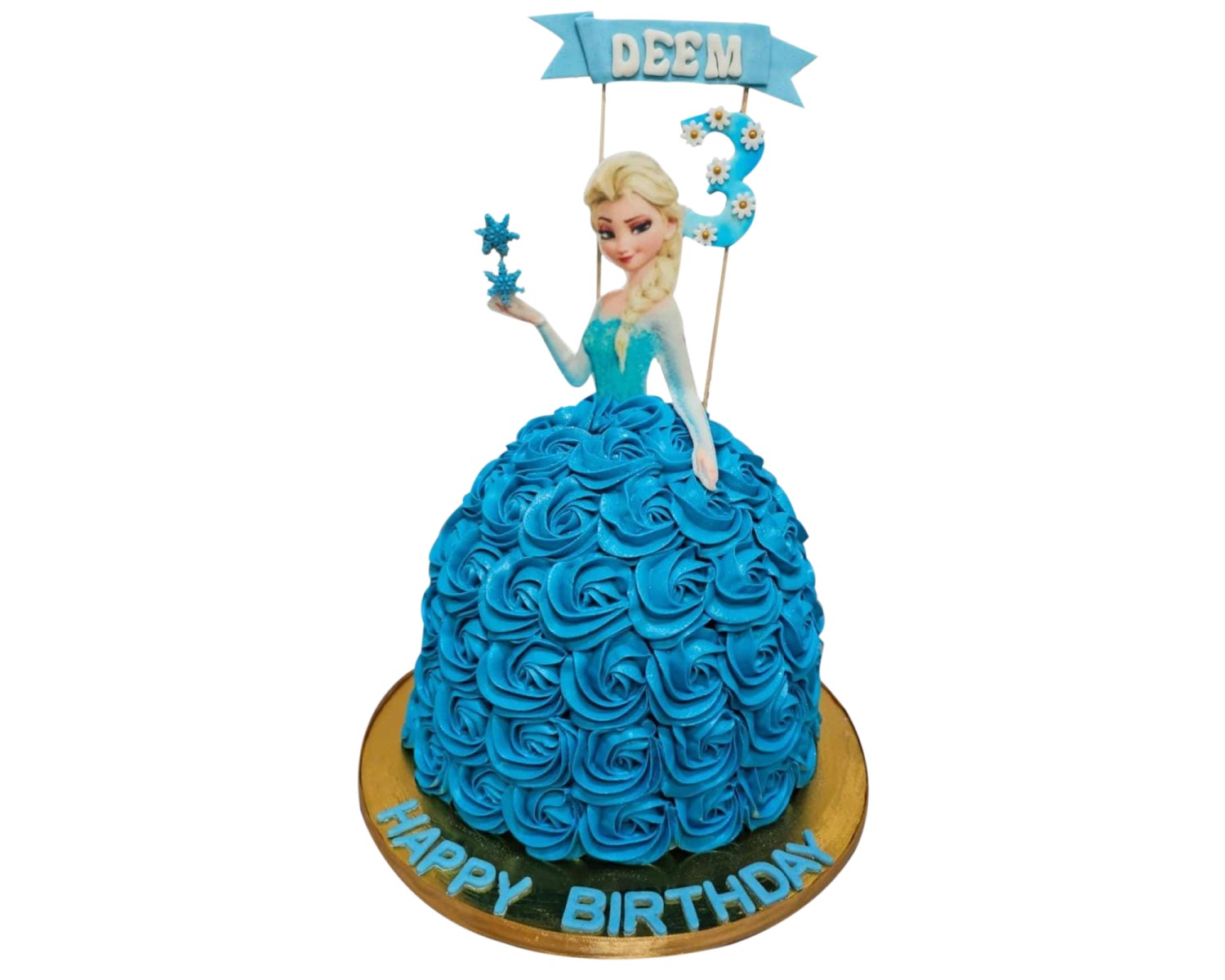 Frozen Anna Cake