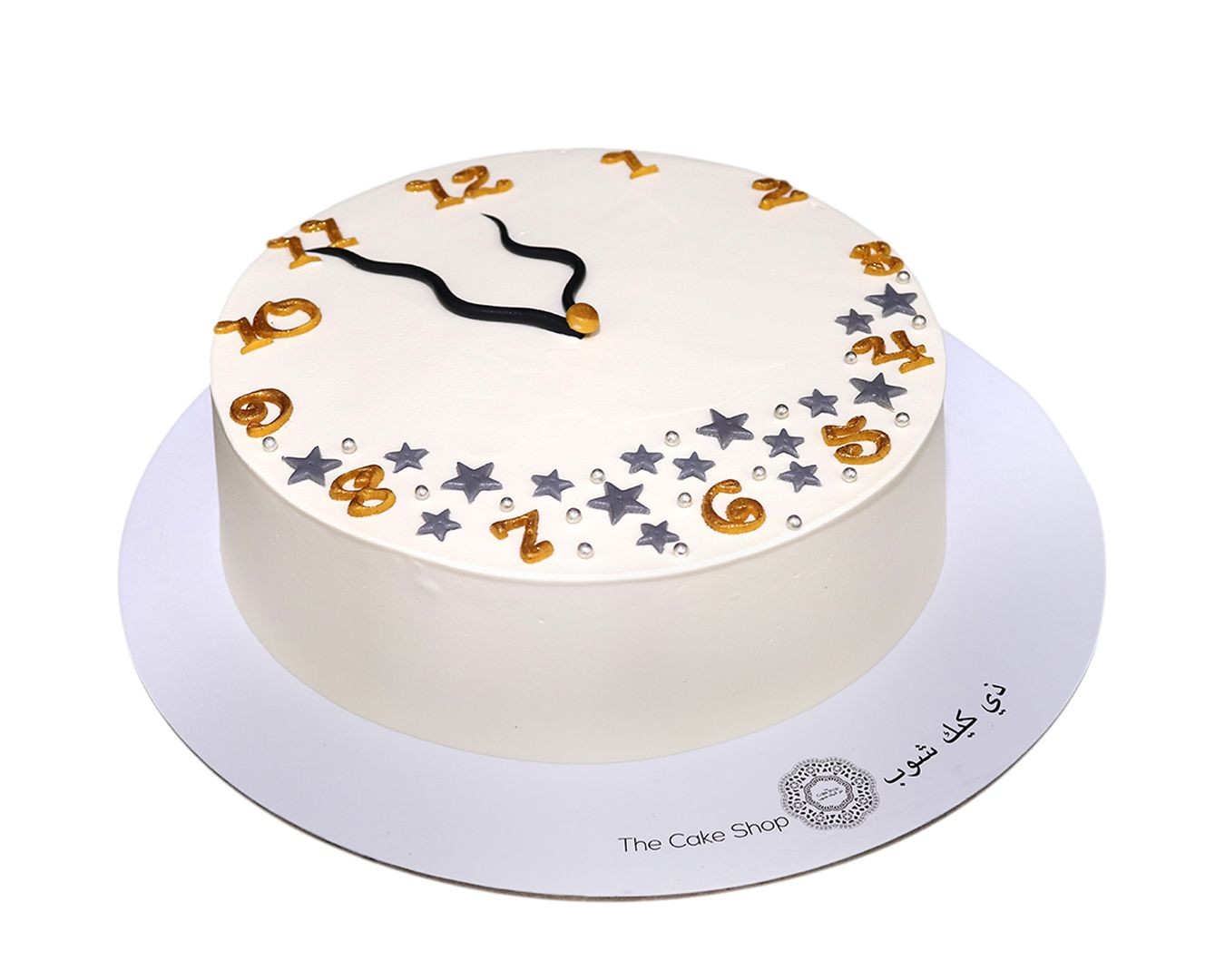 New Year Countdown Cake